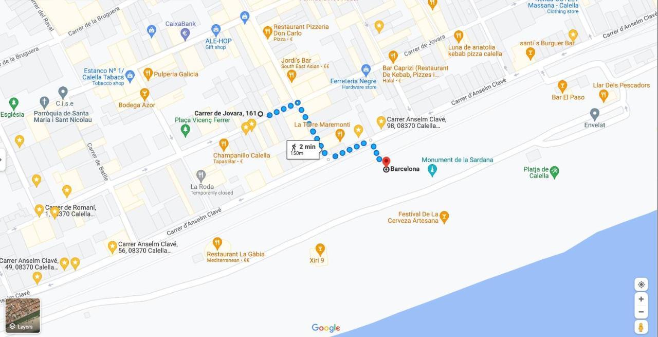 Can Martinez Calella Beach Boutique Apartment Екстер'єр фото